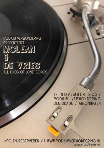 Affiche McLean en de Vries